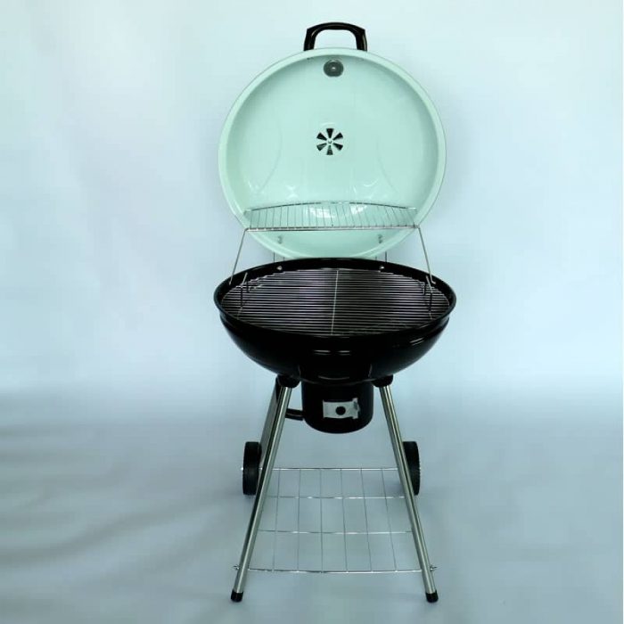 22″ Black Enamel Kettle Charcoal BBQ Barbecue Grill