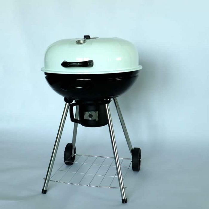 22″ Black Enamel Kettle Charcoal BBQ Barbecue Grill