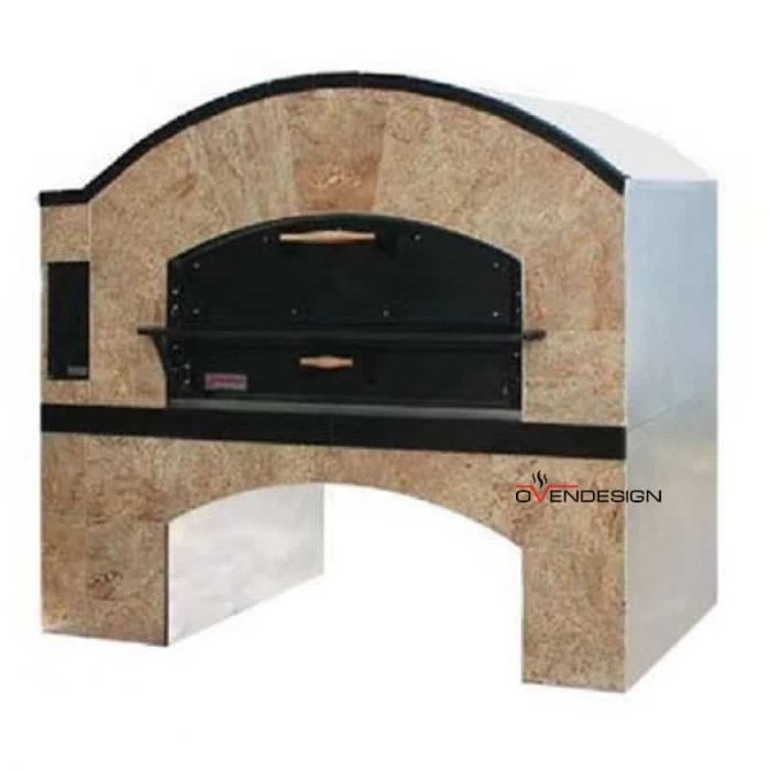 Pre-built Charcoal Wood Fired Pizza Oven With Separate Food Room-Ovendesigns