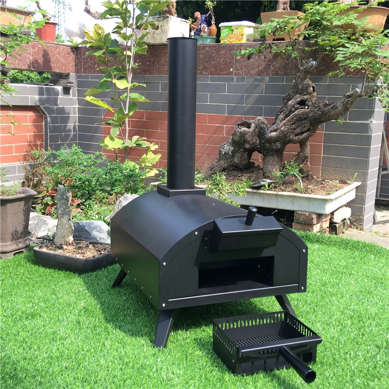 Portable Wood-Fired Outdoor Pizza Oven For Home Garden Balcony, For Outside Cooking Ovendesign