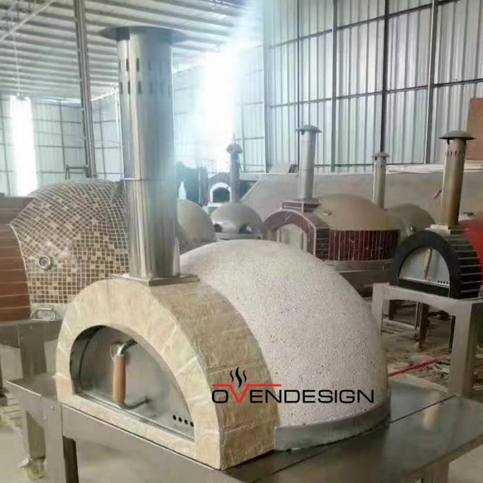 Traditional Wood-fired Pizza Oven light weight-W101-Designed by Ovendesign-.jpg