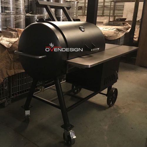 Trolley Barbeque Smoker Outdoor BBQ Grill-Ovendesigns