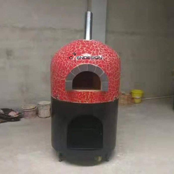 Wood Fire Pizza Oven Mosaic-Ovendesigns