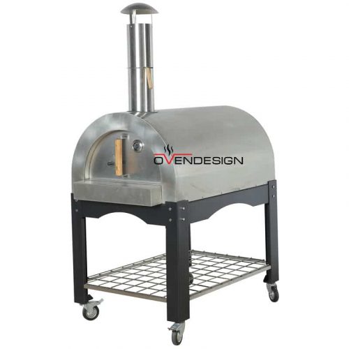 Wood Fire Pizza Oven Stainless Steel-Ovendesigns-1 (2)