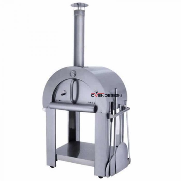 Wood Fire Pizza Oven Stainless Steel-Ovendesigns