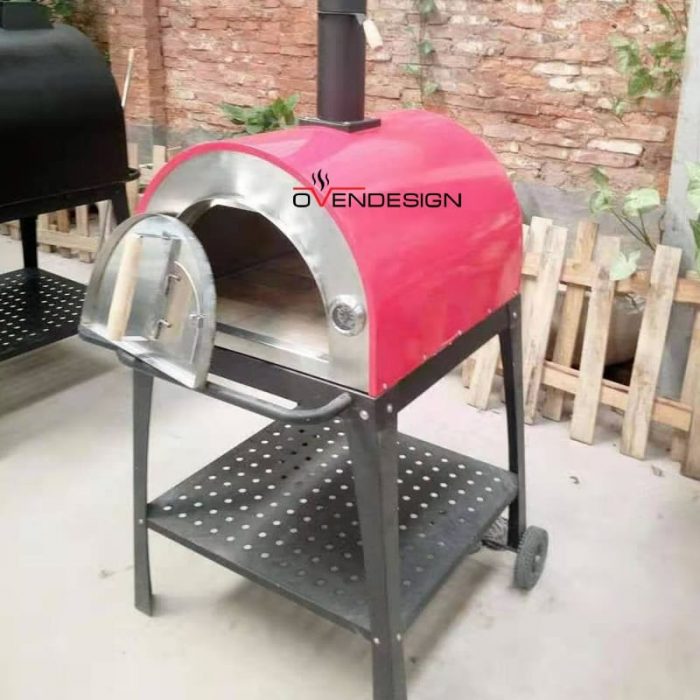 Wood Fired Pizza Oven Metal Colorful-Ovendesigns