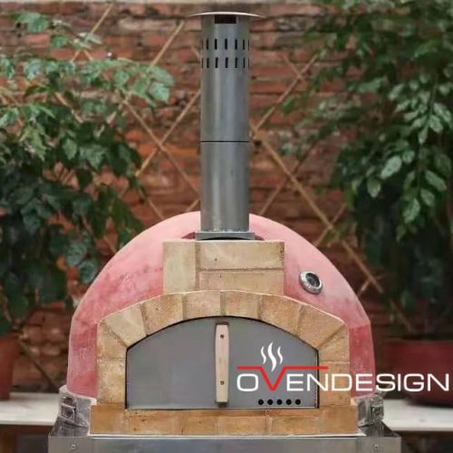 Wood fire clay pizza oven-Ovendesign-
