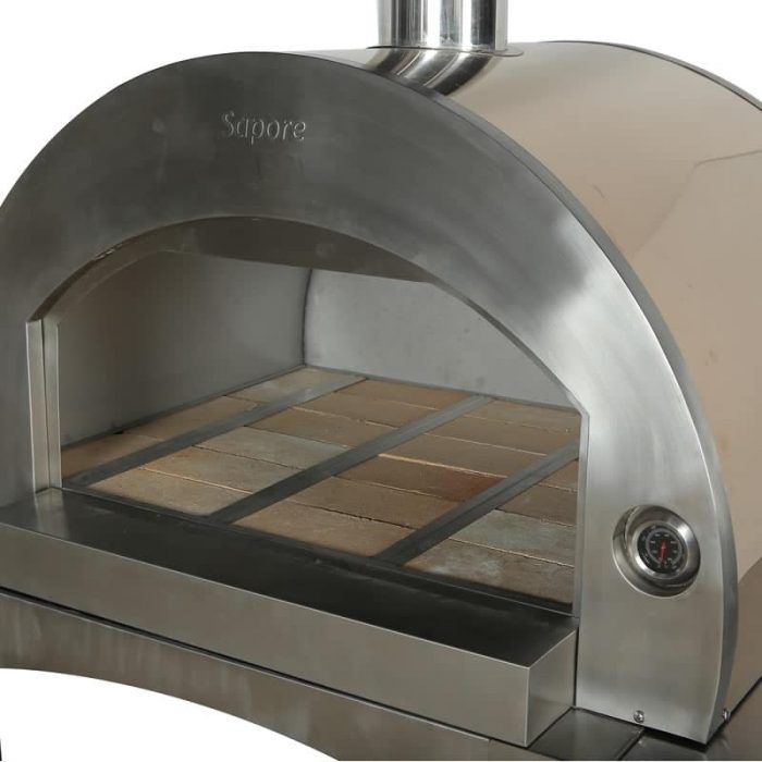 Wood Fire Pizza Oven Stainless Steel