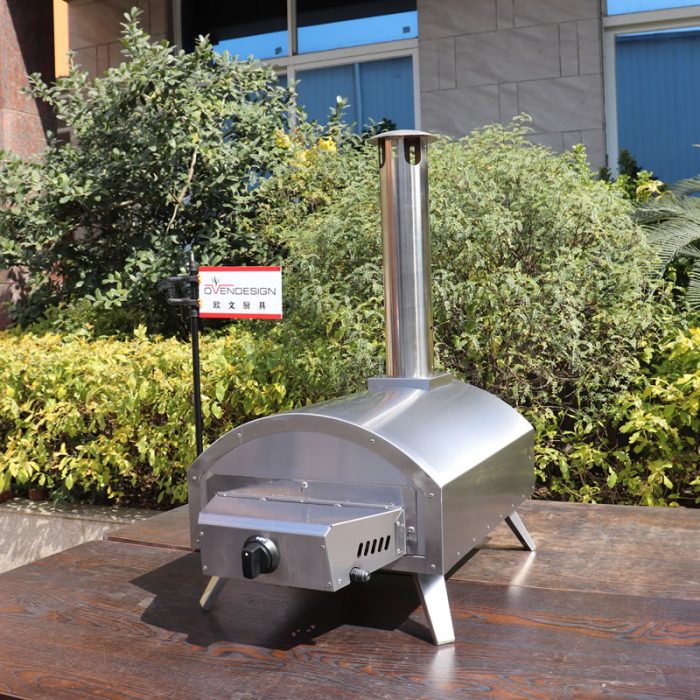 Portable Gas Outdoor Pizza Oven, Stainless steel outdoor pizza oven QQG-2-S