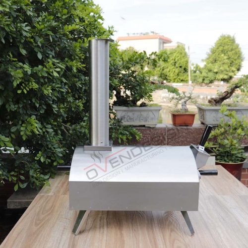 Portable wood-fire Outdoor Pizza Oven QQW-1-S (1)