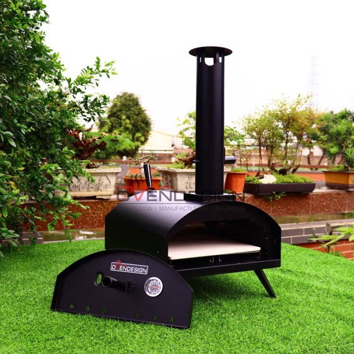 Homemade pizza oven temp high quality with material stainless steel QQW-2(8)