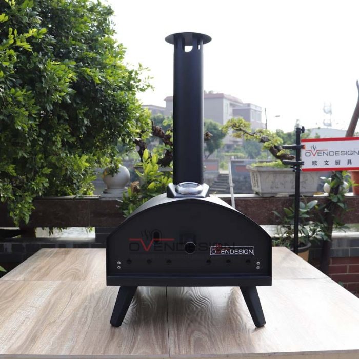 Latest Design Drawer Type Black Spray Process Outdoor Gas Pizza Oven(1)