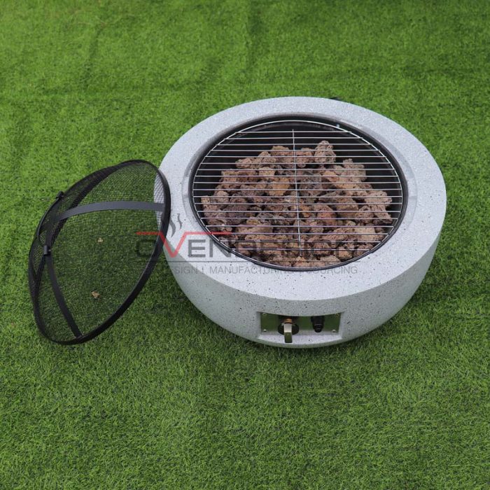 Portable BBQ Grill Gas Type Pizza Oven, Outdoor BBQ, BBQ Grill, Fire Pit Grill FP-G-C-1(3)