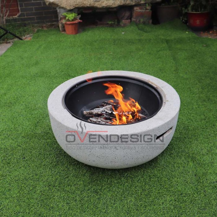 Portable BBQ Grill Wood Fired Pizza Oven, Outdoor BBQ,Fire Pit Grill FP-W-C-1(6)