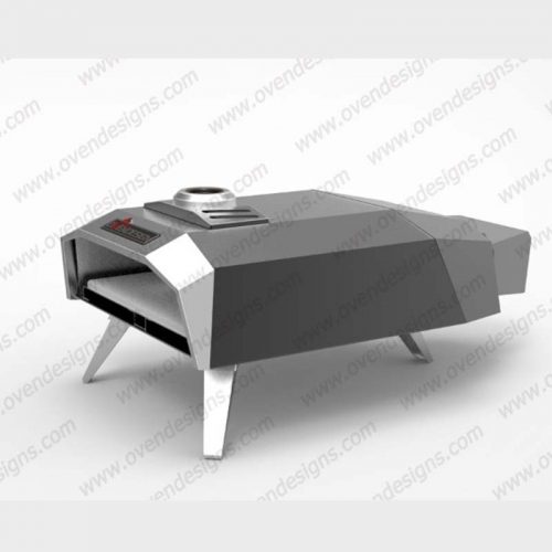 Gas type portable pizza oven UFO-G-P-1(5)