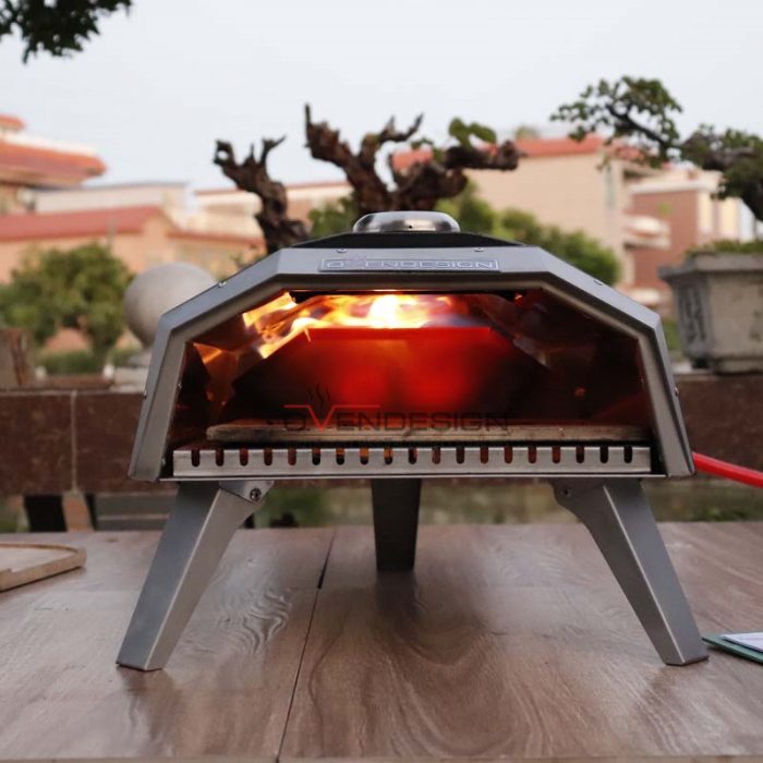 Portable Outdoor Gas Type Pizza Oven With Attractive Price UFO-G-P-1 (8)