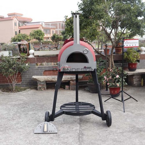 Gas Type Pizza Oven Clay-G-600-1-B1(2)