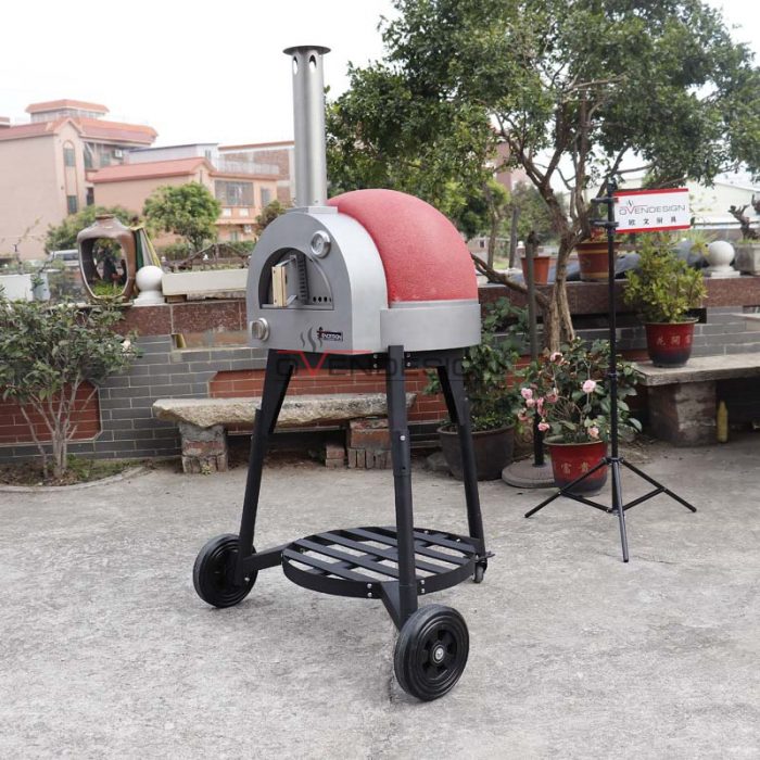 Gas Type Pizza Oven Clay-G-600-1-B1(3)