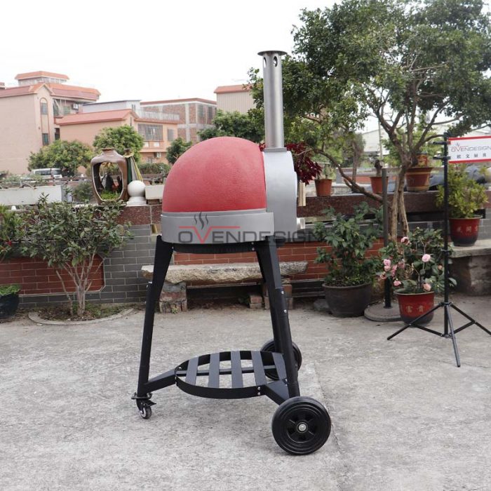 Gas Type Pizza Oven Clay-G-600-1-B1(4)