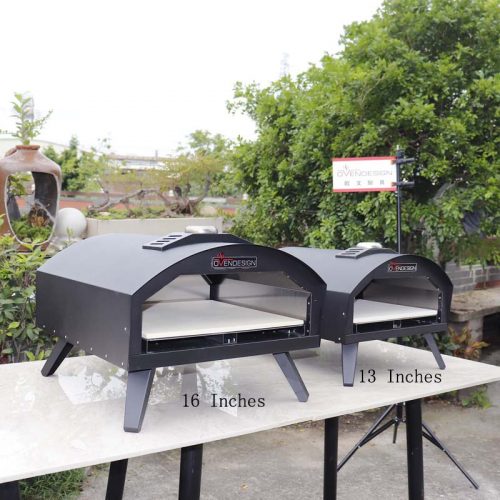 Outdoor portable 13 inches 16inches pizza oven QQ-G-P-3 (1)