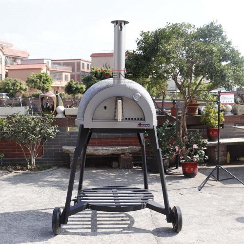 Wood-Fried Clay Pizza Oven CLAY-W-800-1-B1(5)