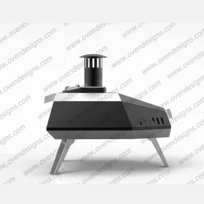 Up-burning Infrared UFO Pizza Oven (2)