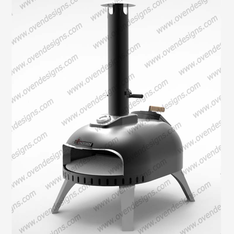 Full automatic blowing combustion supporting charcoal goose egg pizza oven GE-W-P-1(1)