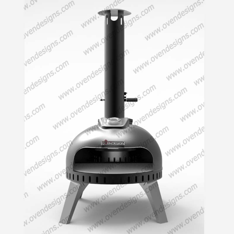 Full automatic blowing combustion supporting charcoal goose egg pizza oven GE-W-P-1(3)