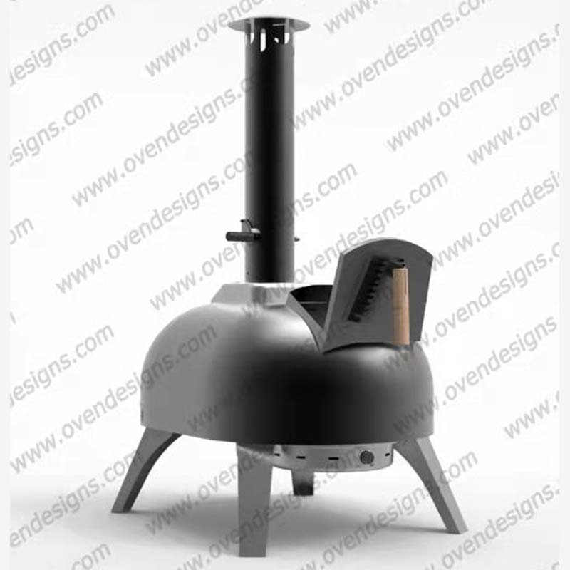 Full automatic blowing combustion supporting charcoal goose egg pizza oven GE-W-P-1(5)