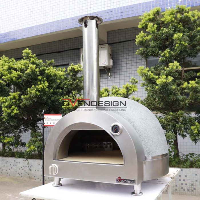 Gas Clay Pizza Oven With Adjustment Feet (3)