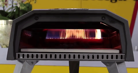 Gas Type UFO Pizza Ovens With Row Fire Burning UFO-G-P-3