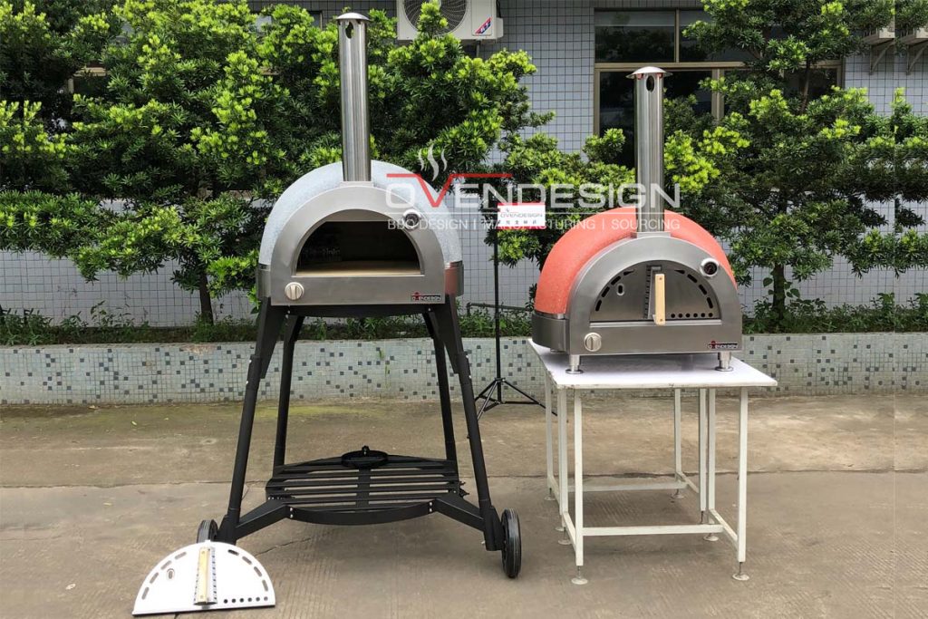 Mobile Version & Tabletop Version Clay Pizza Oven (2)