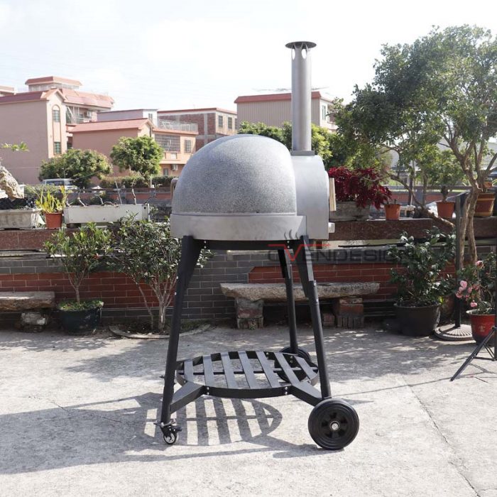 OEMODM Gas Type Clay Pizza Oven Dome Oven CLAY-G-800-1-B1(3)