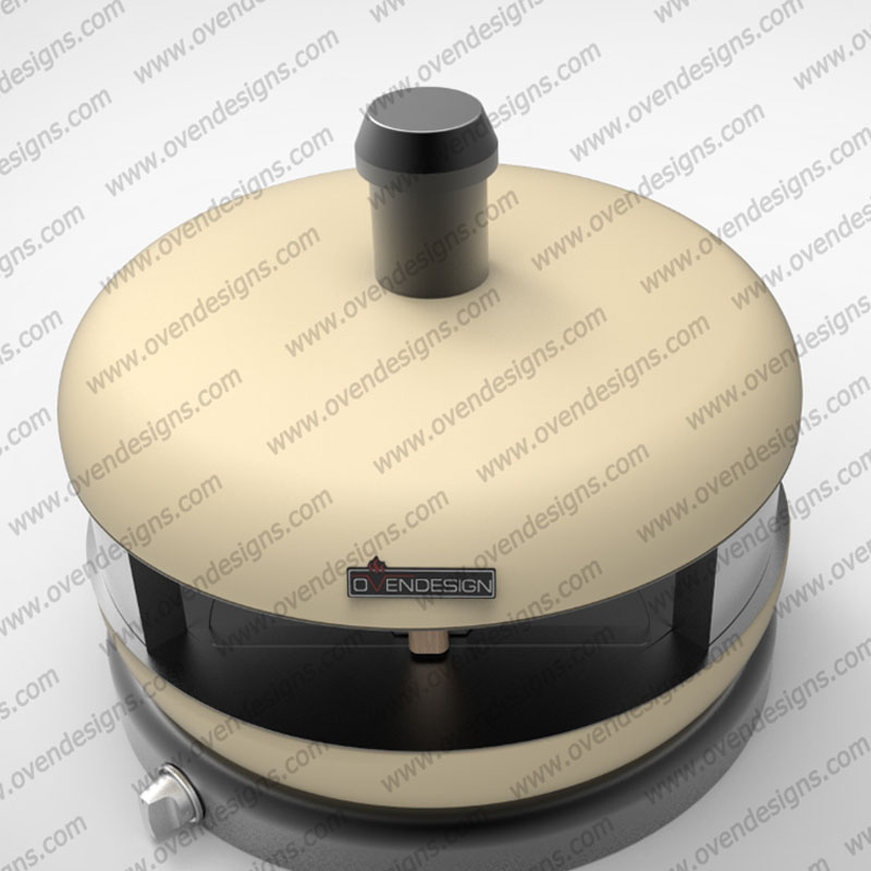 Gas Type Burger Shape Pizza Oven (5)