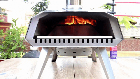 Outdoor Crab Horn Shape Wood-fire Pizza Oven With Blower（Test Sample）CRAB-W-PB-1