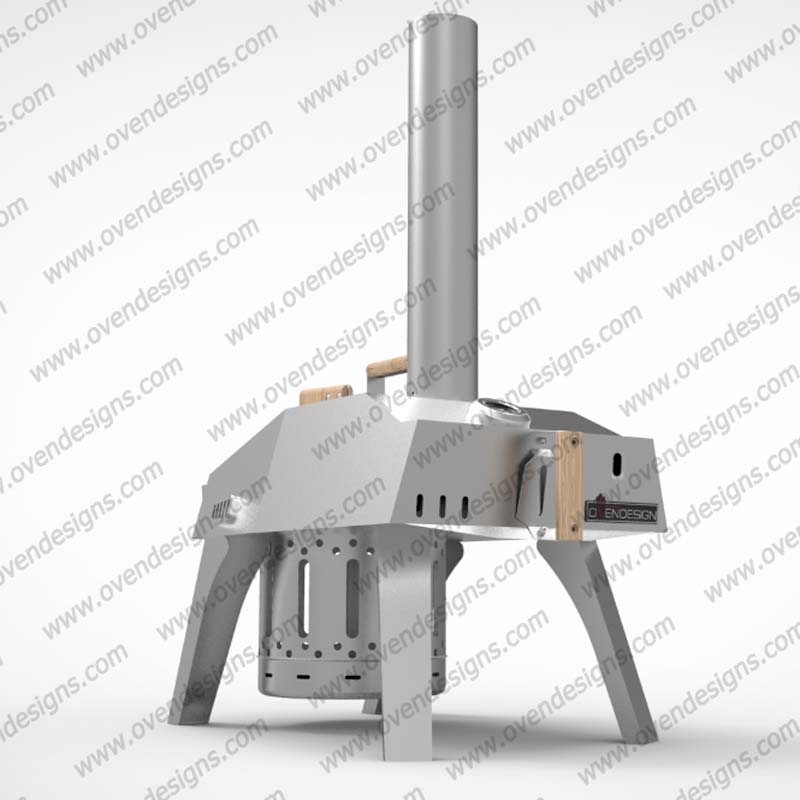 Outdoor Wood-fire SUV Pizza Oven With Blower SUV-W-SB-1(1)