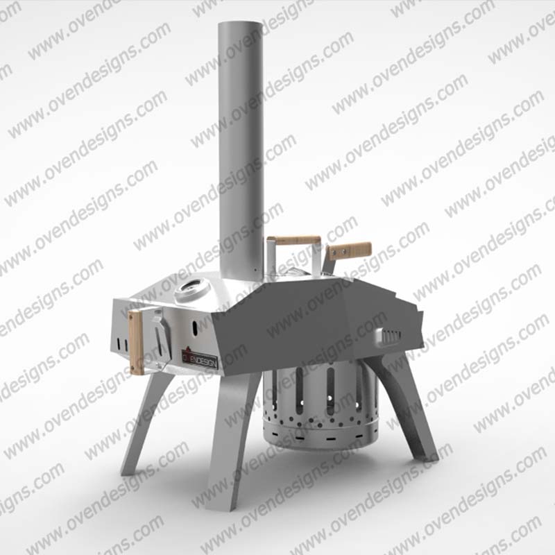 Outdoor Wood-fire SUV Pizza Oven With Blower SUV-W-SB-1(4)