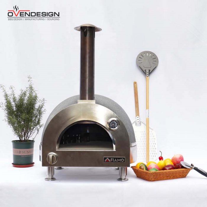 Tabletop Gas Clay Pizza Oven (4)