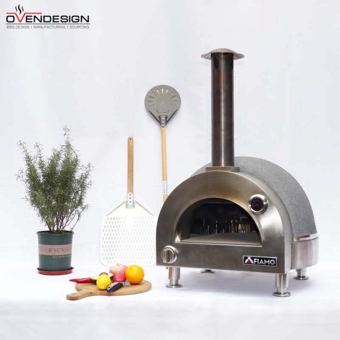 Tabletop Gas Clay Pizza Oven (5)