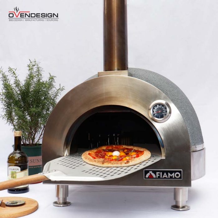 Tabletop Gas Clay Pizza Oven (6)
