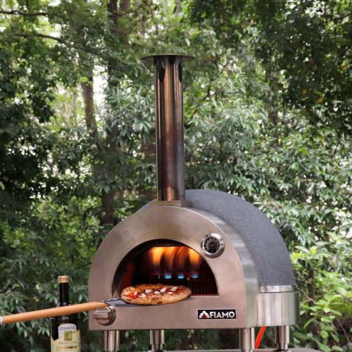 Tabletop Gas Clay Pizza Oven (8)