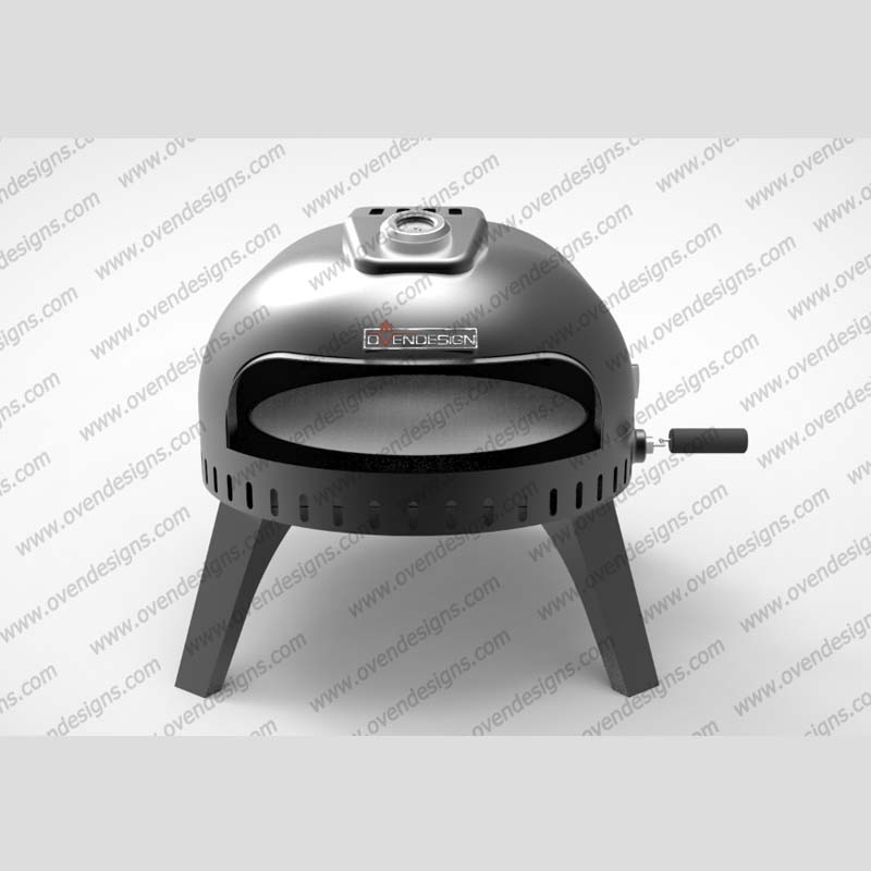 Goose Egg Shape Gas Type Manually Rotate Pizza Oven GE-G-PR-1(5)