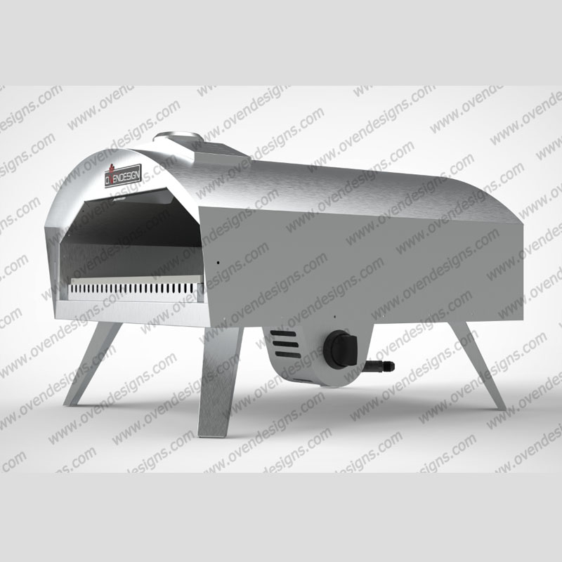 Gas Pizza Ovens With U-shaped Fire Row Burning (2)