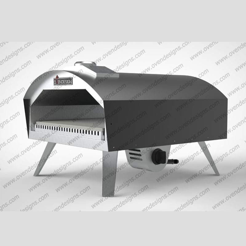 Gas Pizza Ovens With U-shaped Fire Row Burning (4)