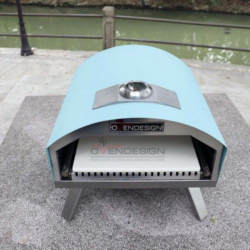 12 Inch Gas Pizza Oven With U shape Fire Row Burning QQ-G-P-4(12 inch) (1)