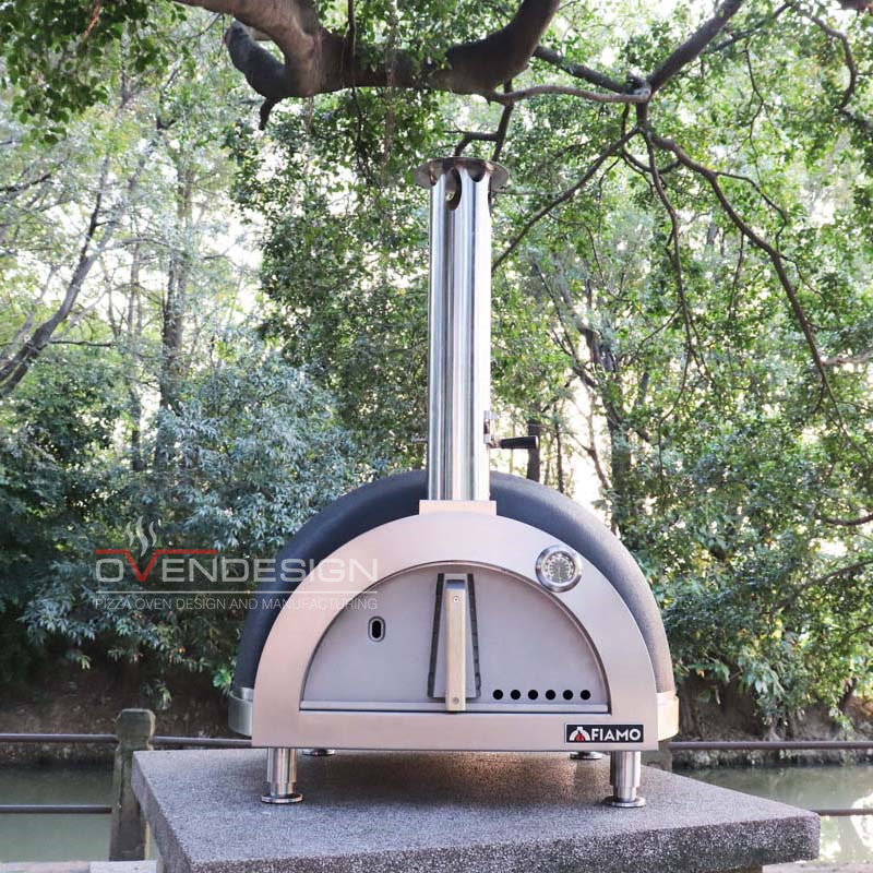 Tabletop Version 800mm Diameter Wood-fired Clay Pizza Oven CLAY-W-800-1 (2)