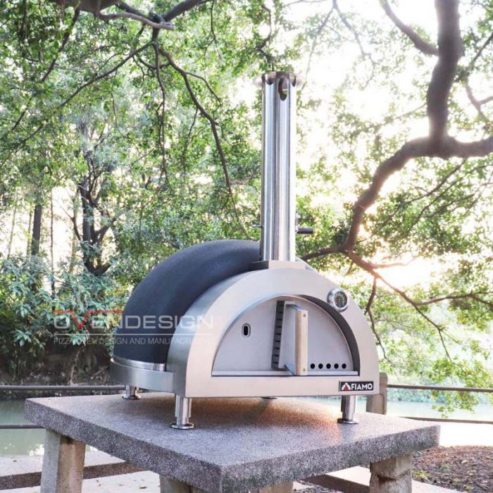 Tabletop Version 800mm Diameter Wood-fired Clay Pizza Oven CLAY-W-800-1 (3)