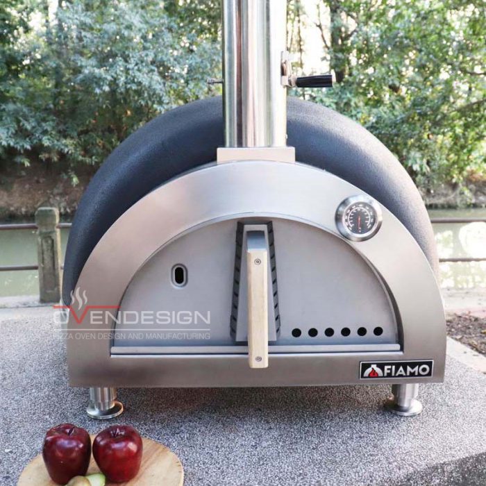 Tabletop Version 800mm Diameter Wood-fired Clay Pizza Oven CLAY-W-800-1 (5)