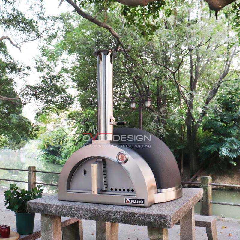 wood-fired clay pizza oven without stand (1)