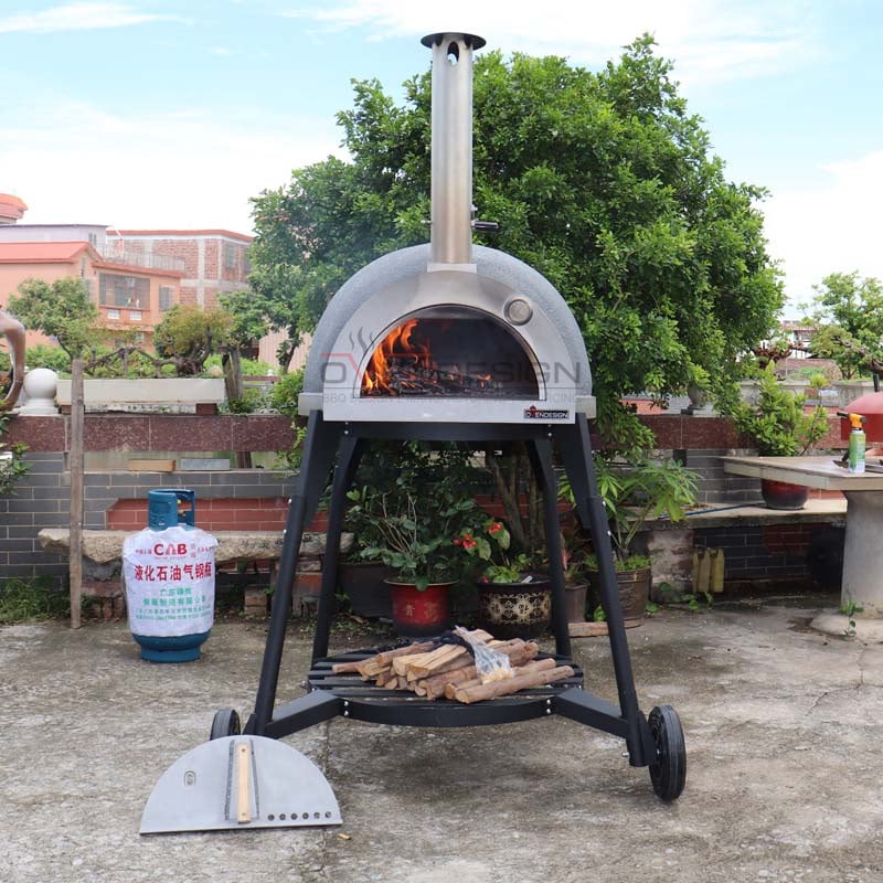 Wood-Fried Clay Pizza Oven, Light Weight Easy Move, Low MOQ, China Manufactory